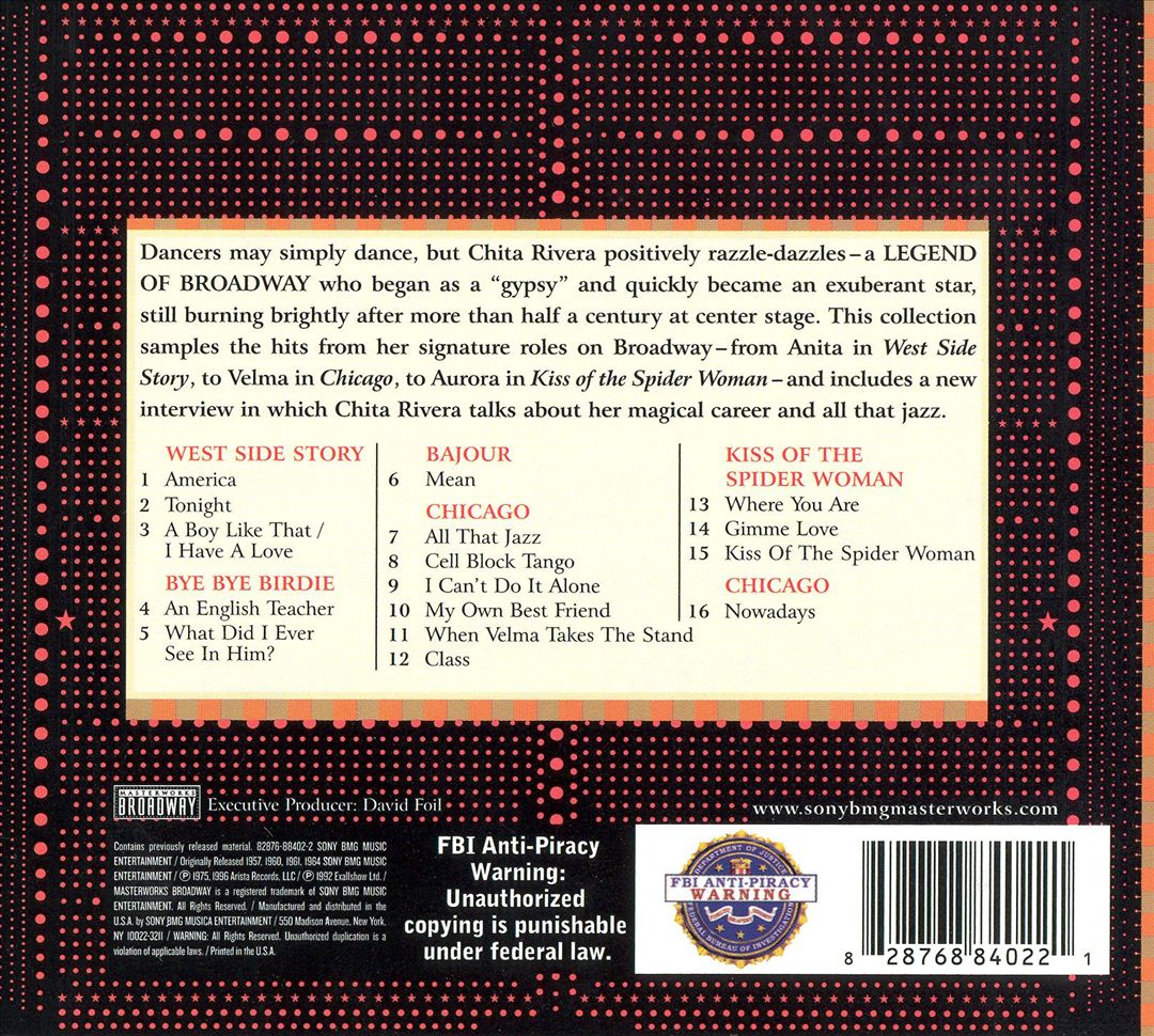 Legends of Broadway cover art
