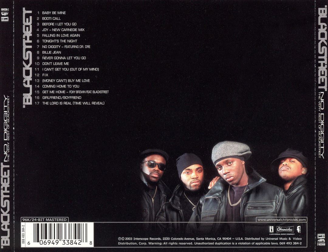 No Diggity: The Very Best of Blackstreet cover art
