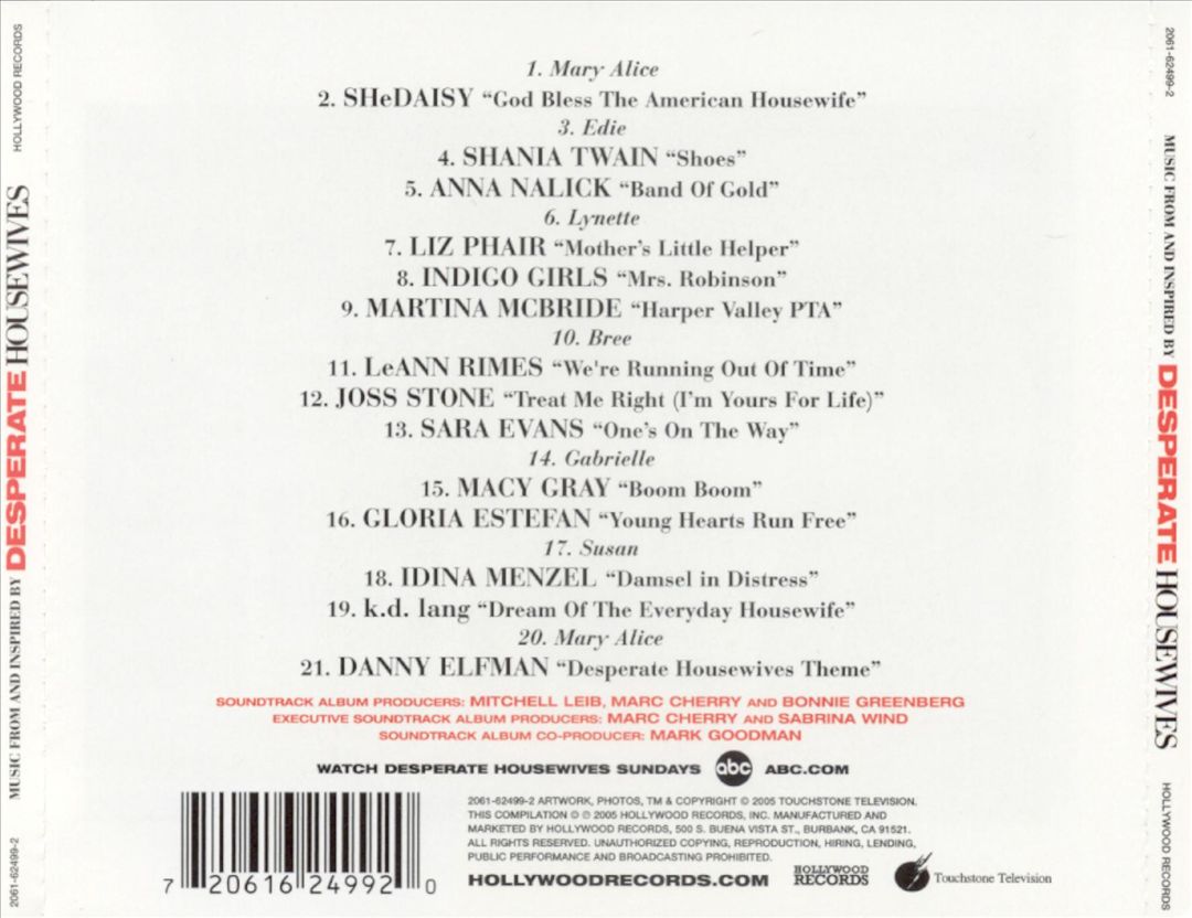 Desperate Housewives [TV Soundtrack] cover art