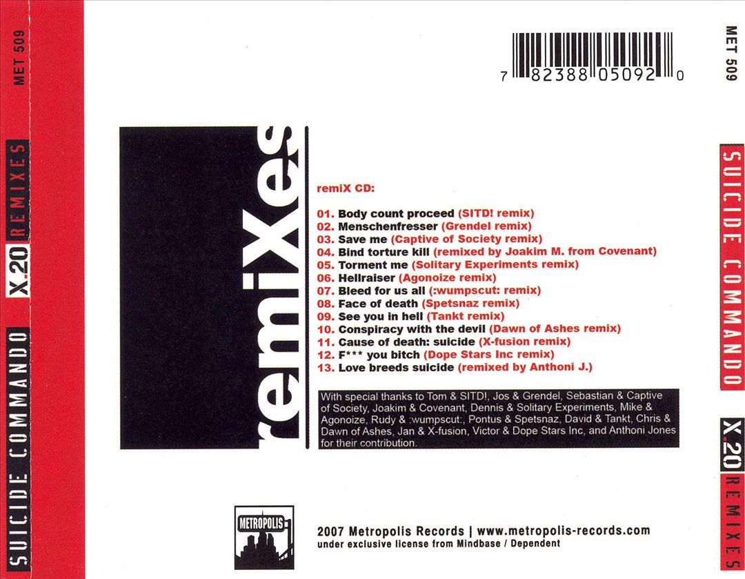20 Remixes cover art