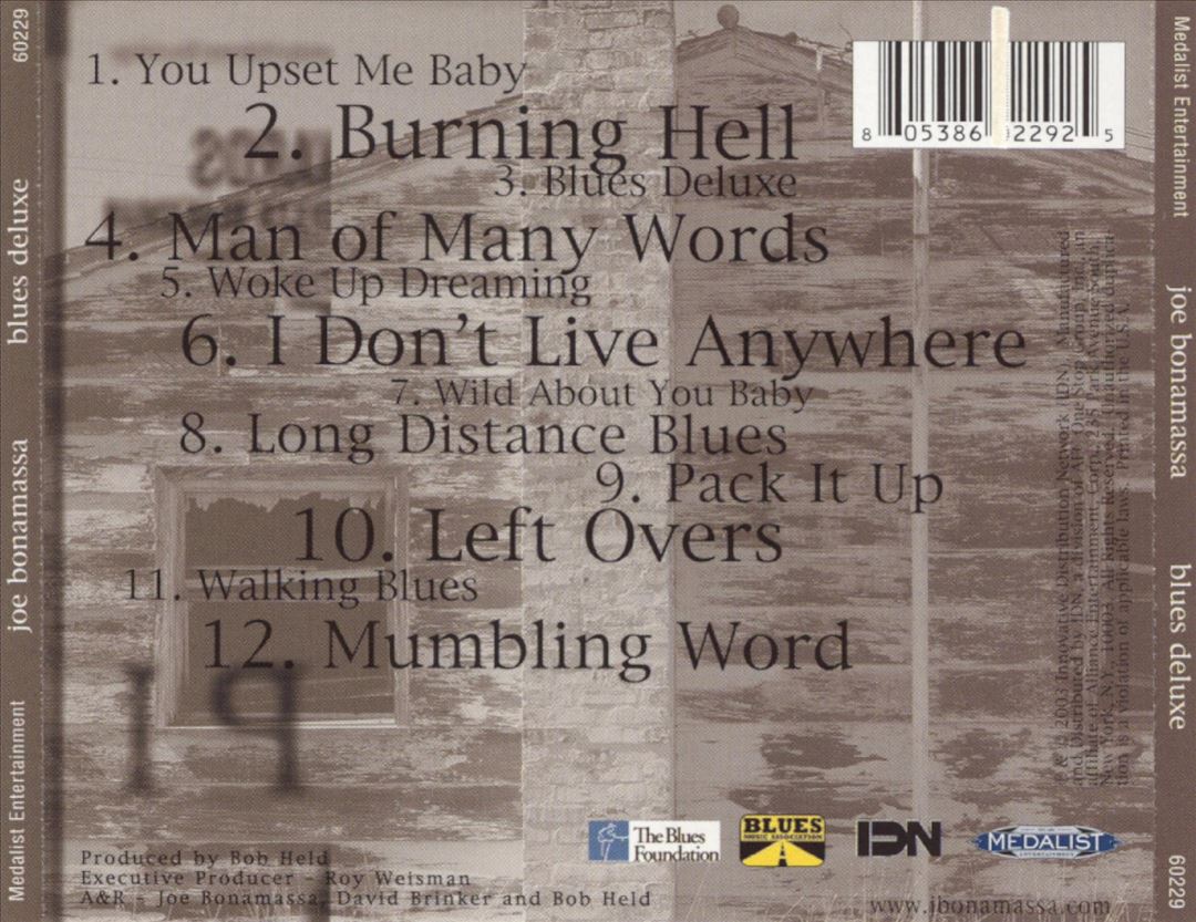 Blues Deluxe cover art