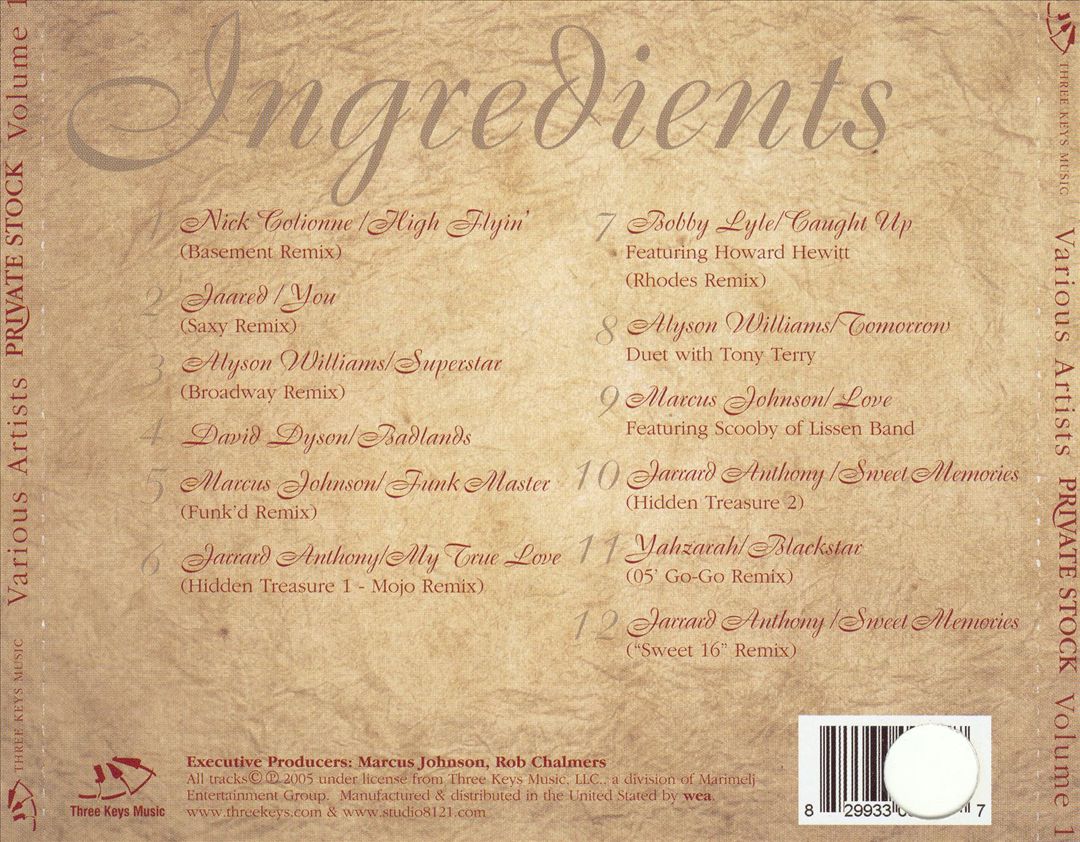 Private Stock, Vol. 1 cover art