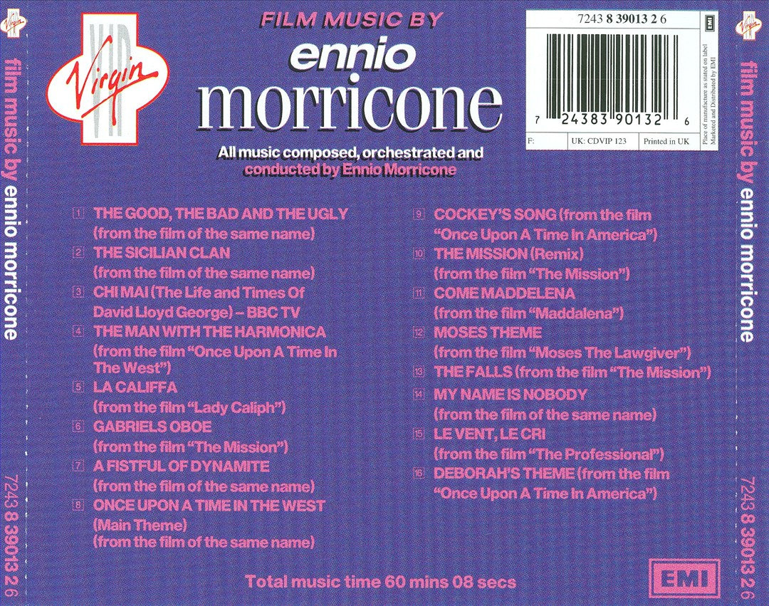 Film Music By Ennio Morricone cover art