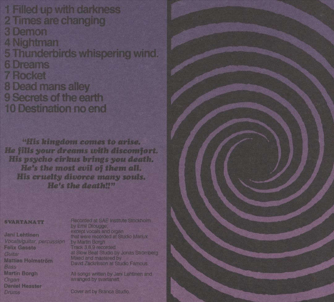 Svartanatt cover art
