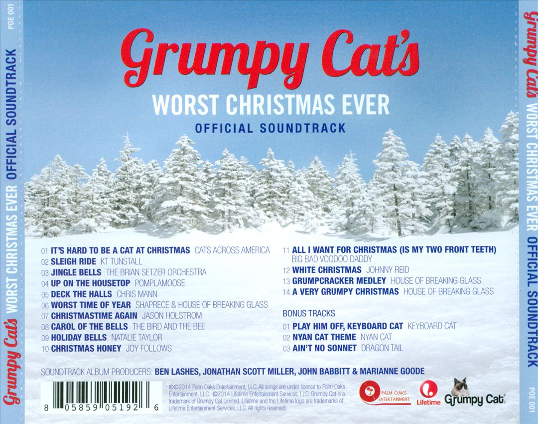 Grumpy Cat's Worst Christmas Ever cover art