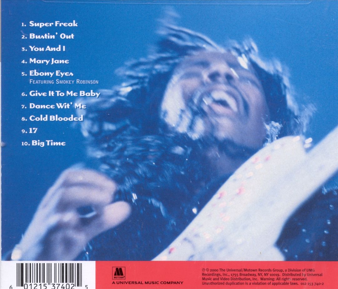 20th Century Masters: The Millennium Collection: Best of Rick James cover art