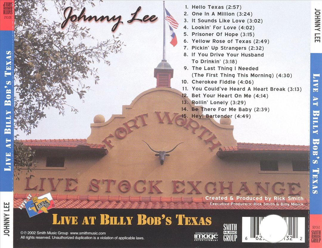 Live at Billy Bob's Texas cover art