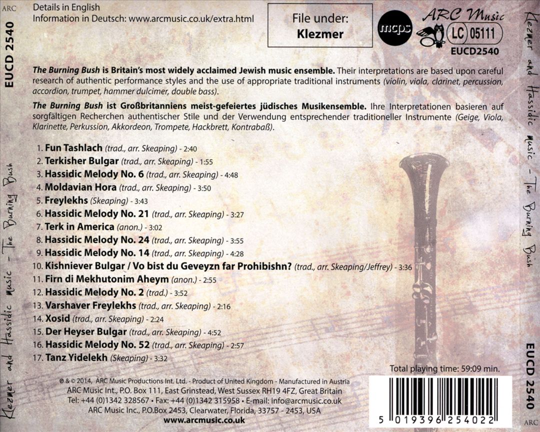 Klezmer & Hassidic Music cover art