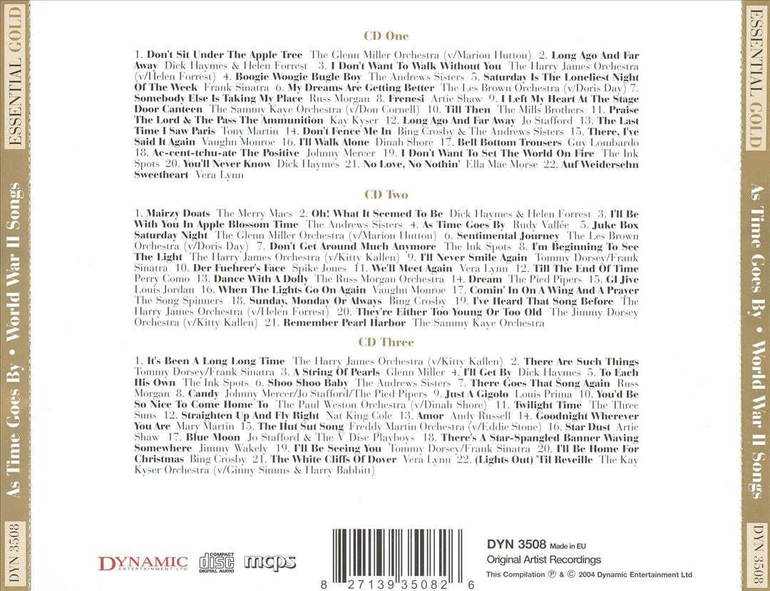 World War II Songs: As Time Goes By cover art