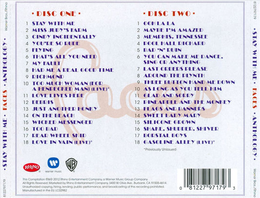 Stay with Me: The Faces Anthology cover art