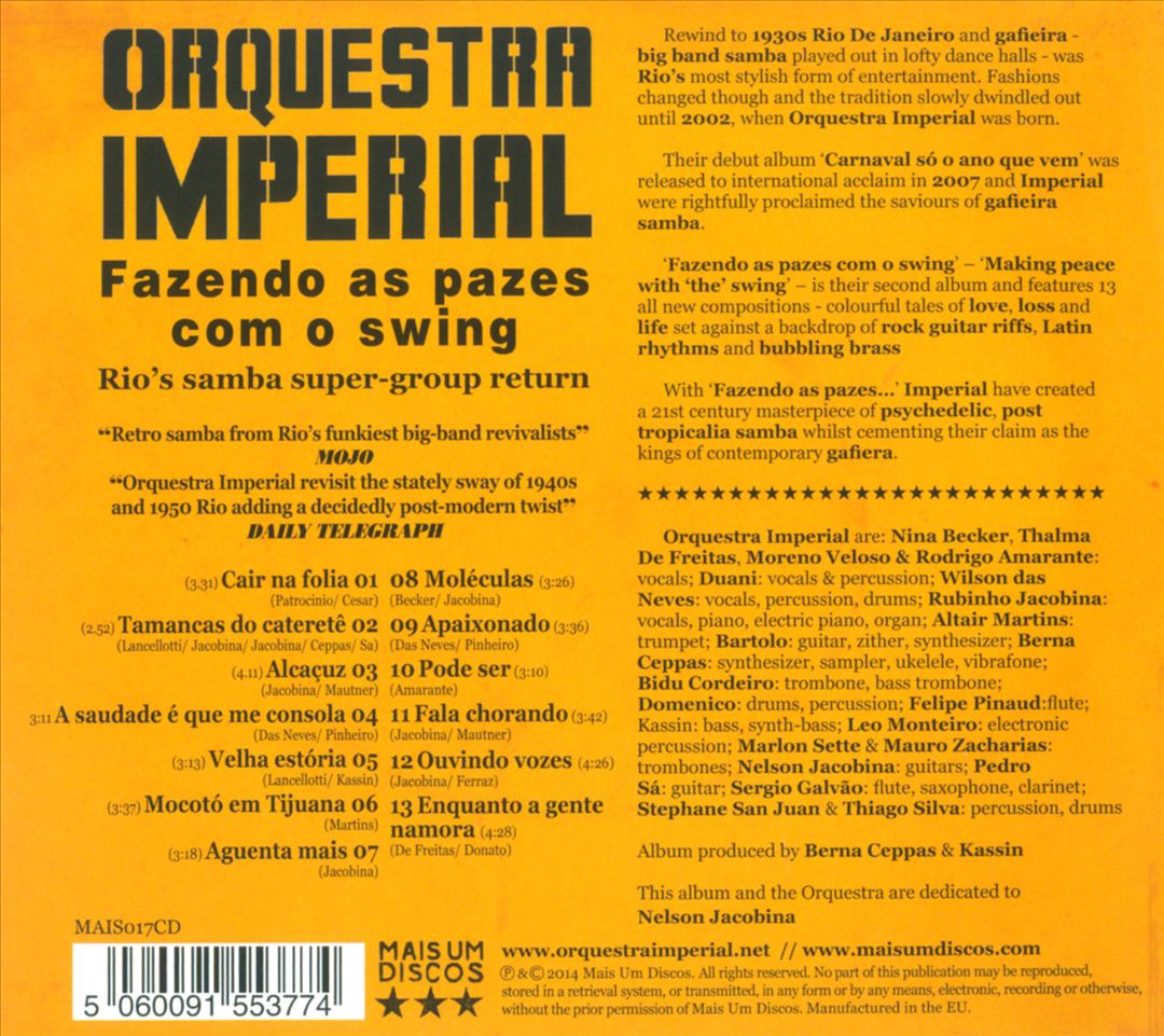 Fazendo as Pazes com o Swing cover art