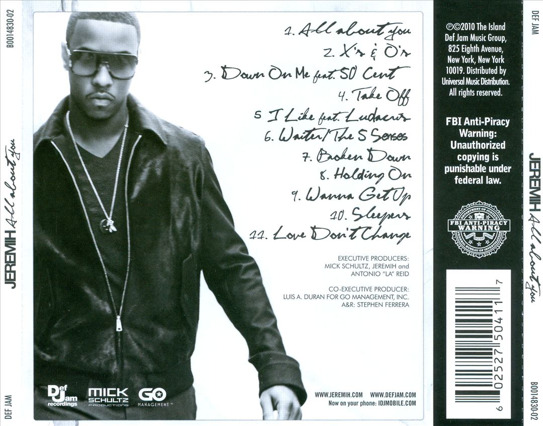 All About You cover art