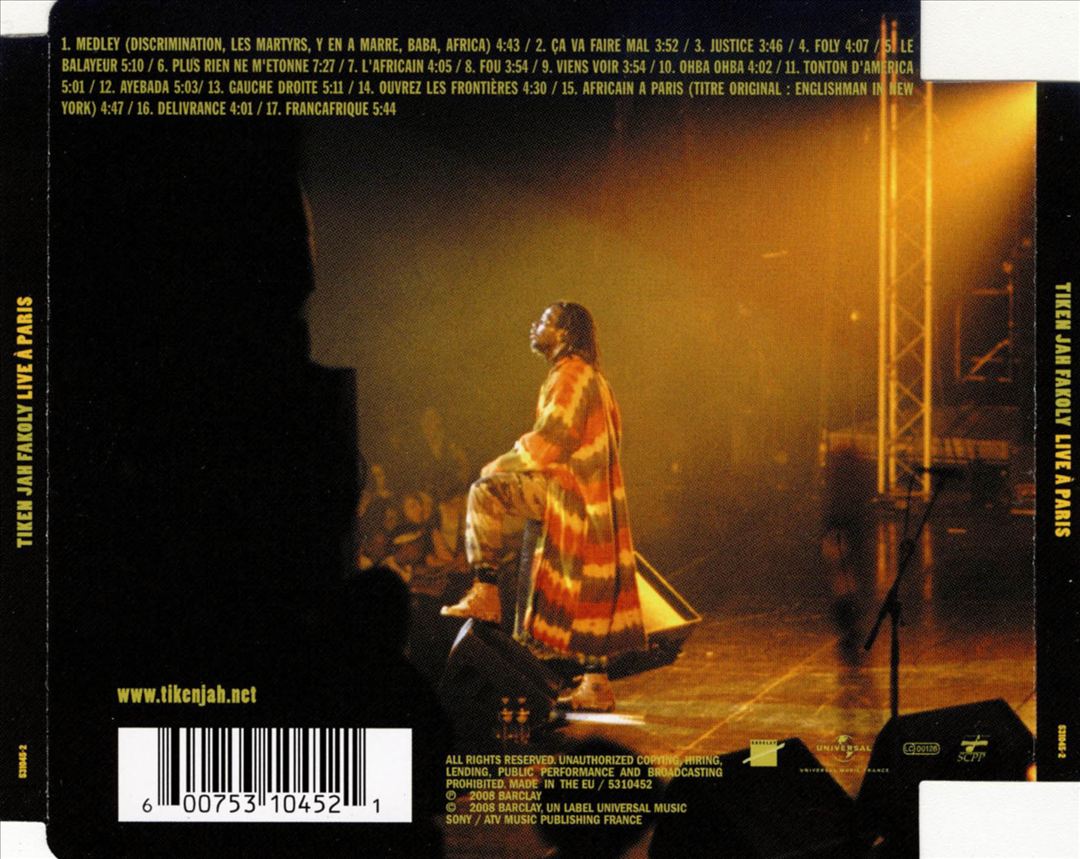 Live À Paris cover art