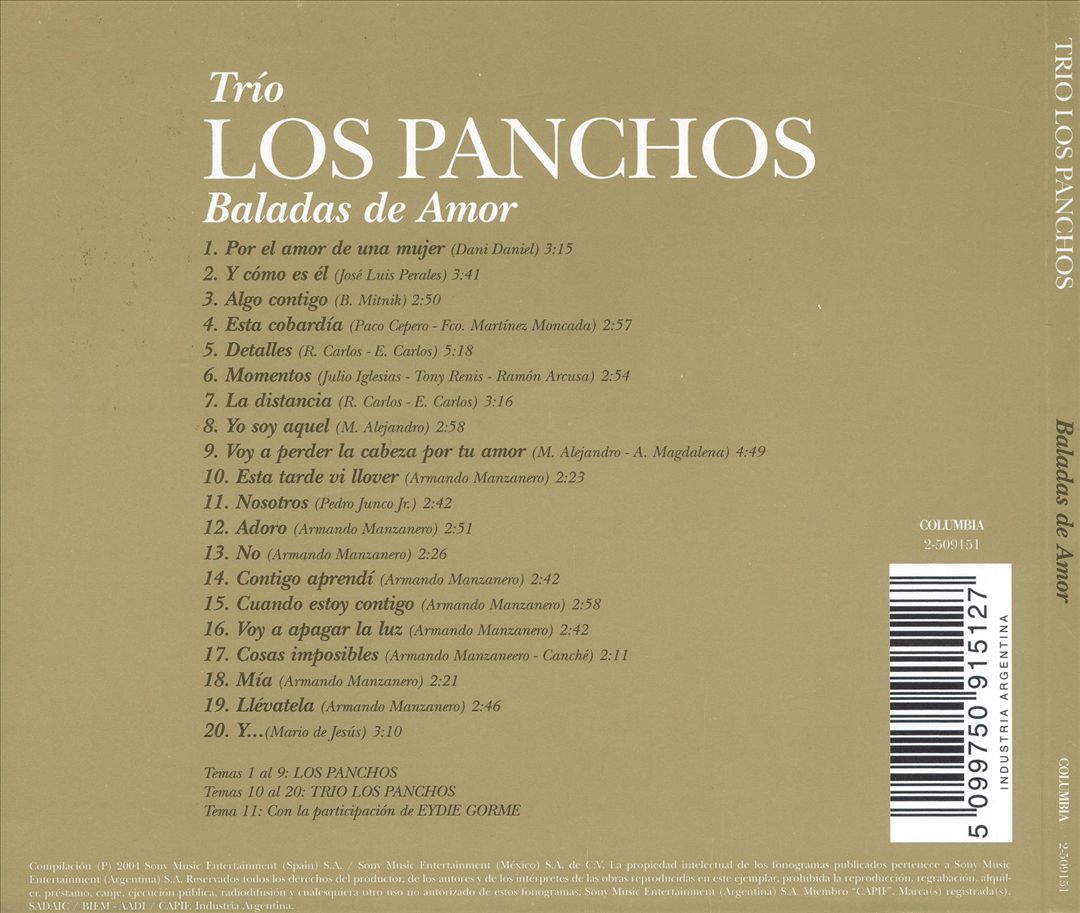 Baladas de Amor cover art