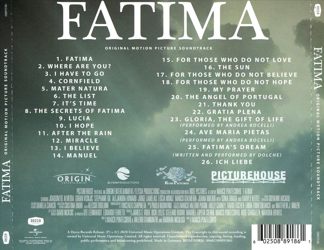 Fatima [Original Motion Picture Soundtrack] cover art
