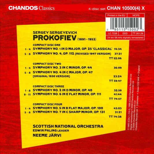Prokofiev: The Complete Symphonies cover art
