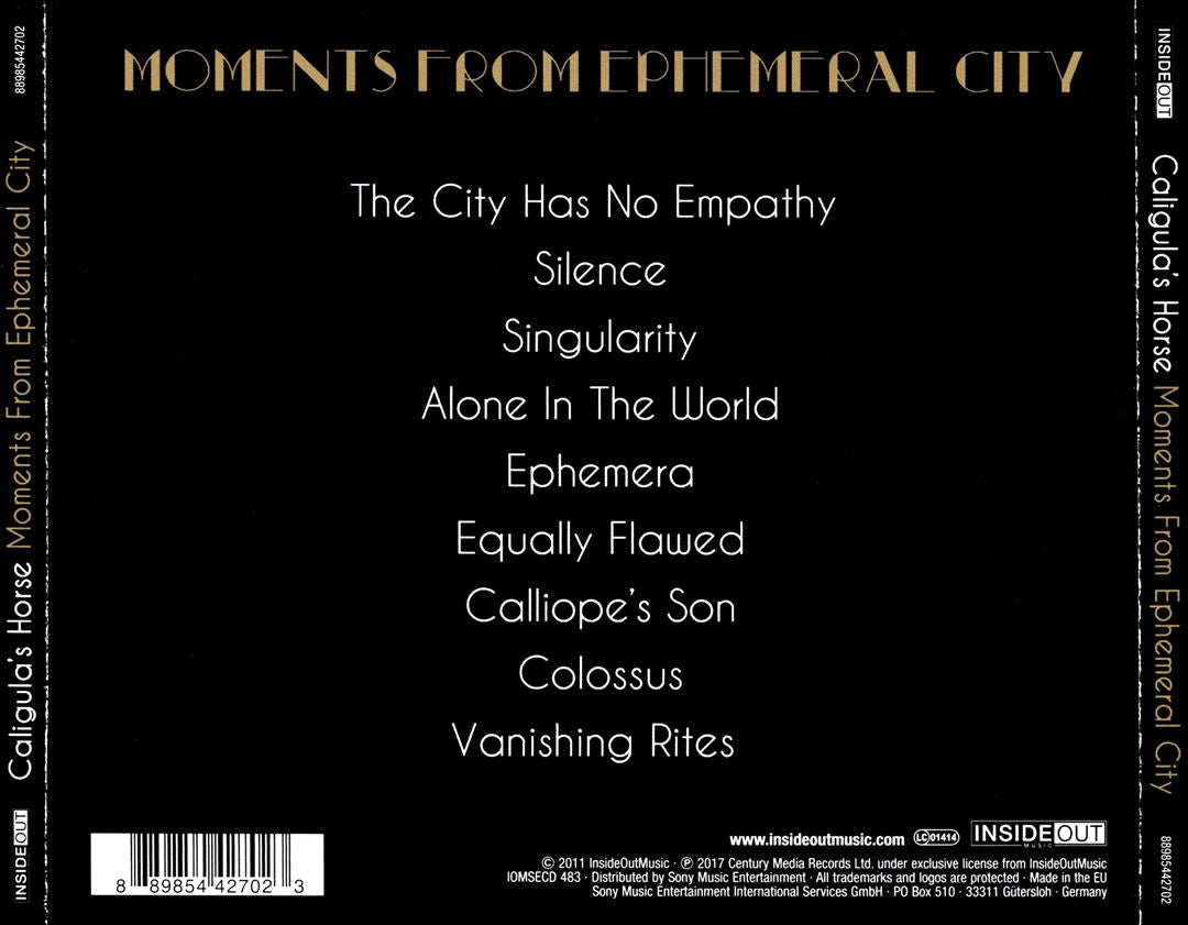 Moments from Ephemeral City cover art