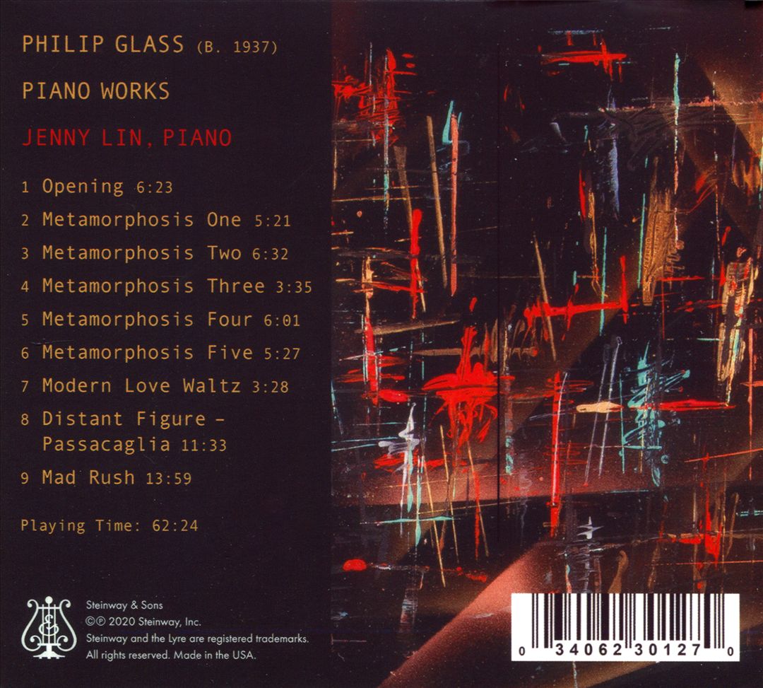 Philip Glass: Piano Works cover art