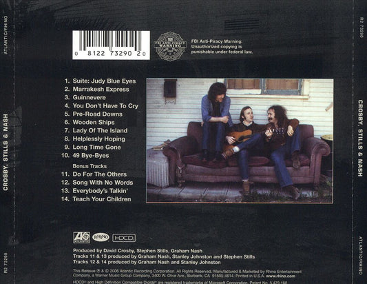 Crosby, Stills & Nash [Expanded Edition] cover art