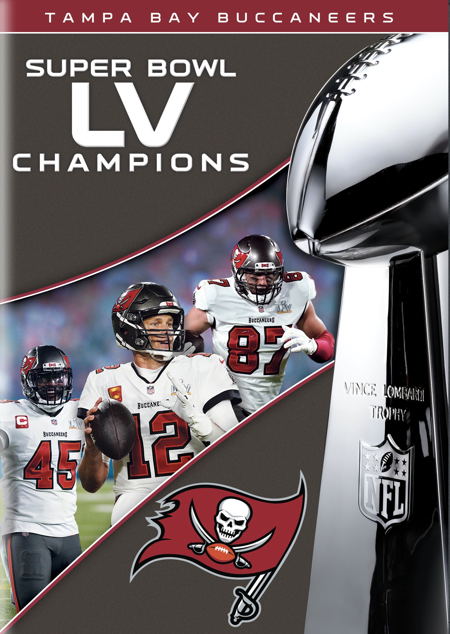 NFL: Super Bowl LV Champions - Tampa Bay Buccaneers cover art