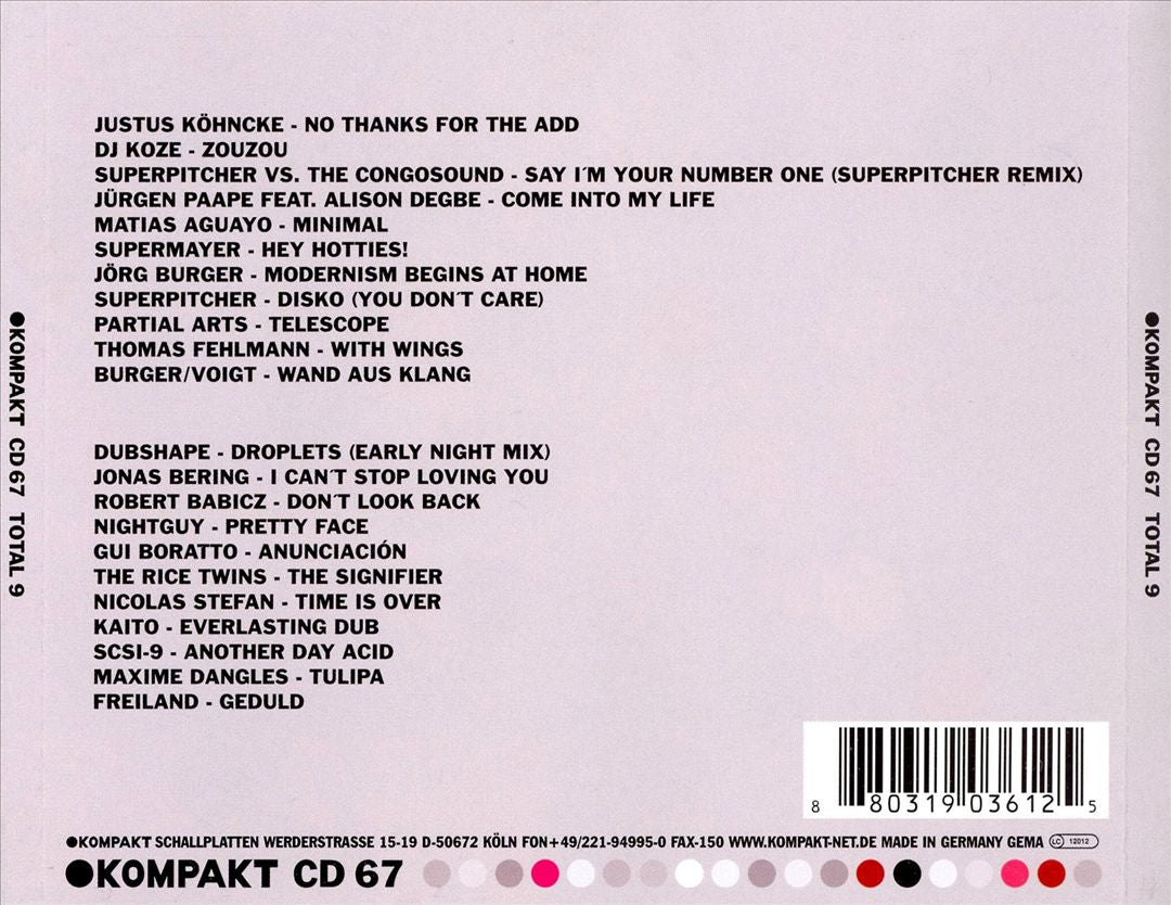 Total 9 cover art