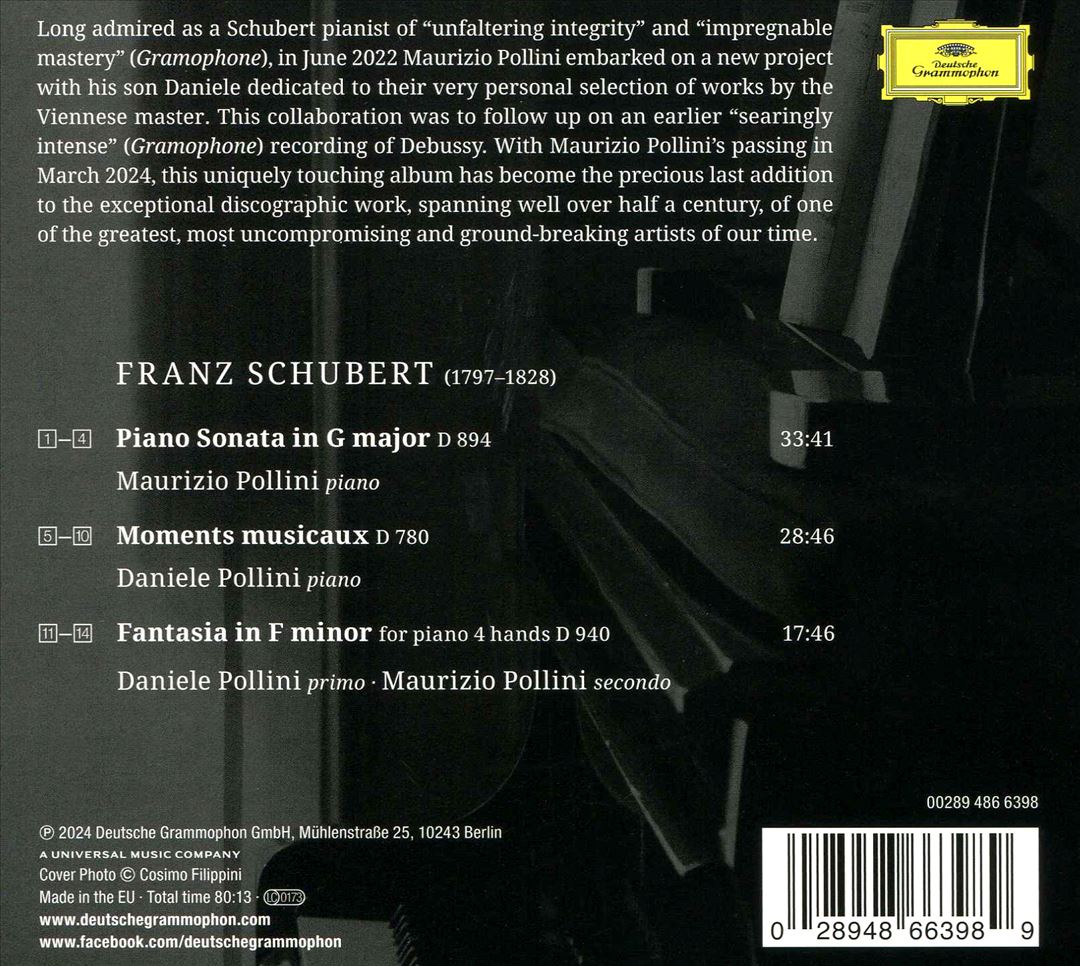 Schubert cover art