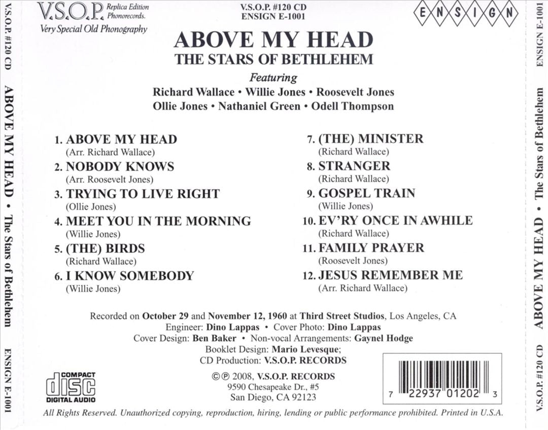 Above My Head [VSOP] cover art