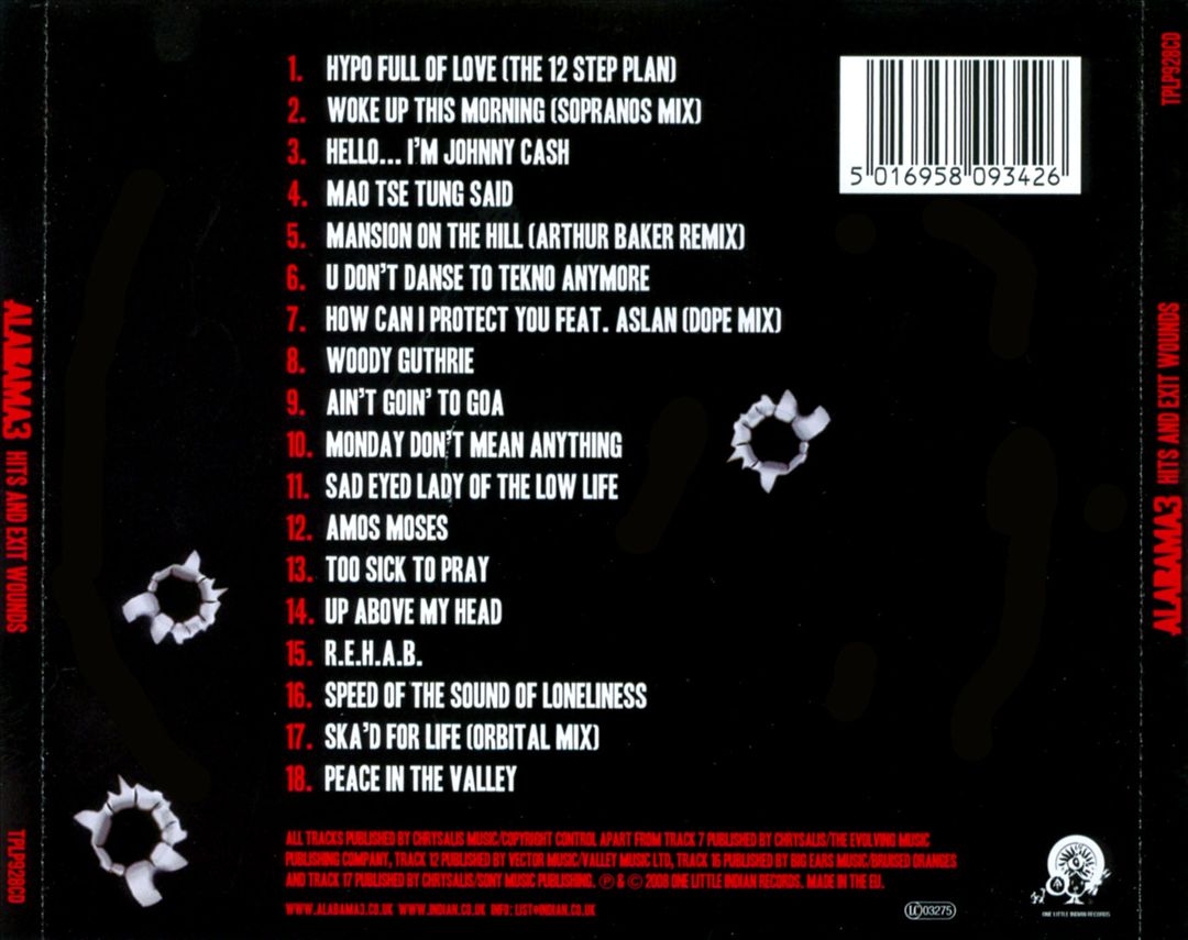Hits and Exit Wounds cover art