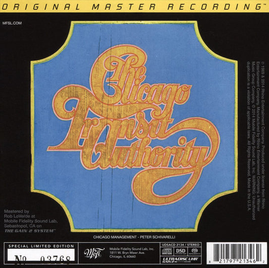 Chicago Transit Authority cover art