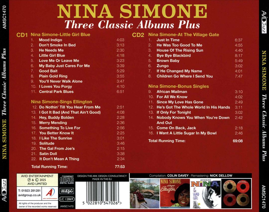 Three Classic Albums Plus cover art