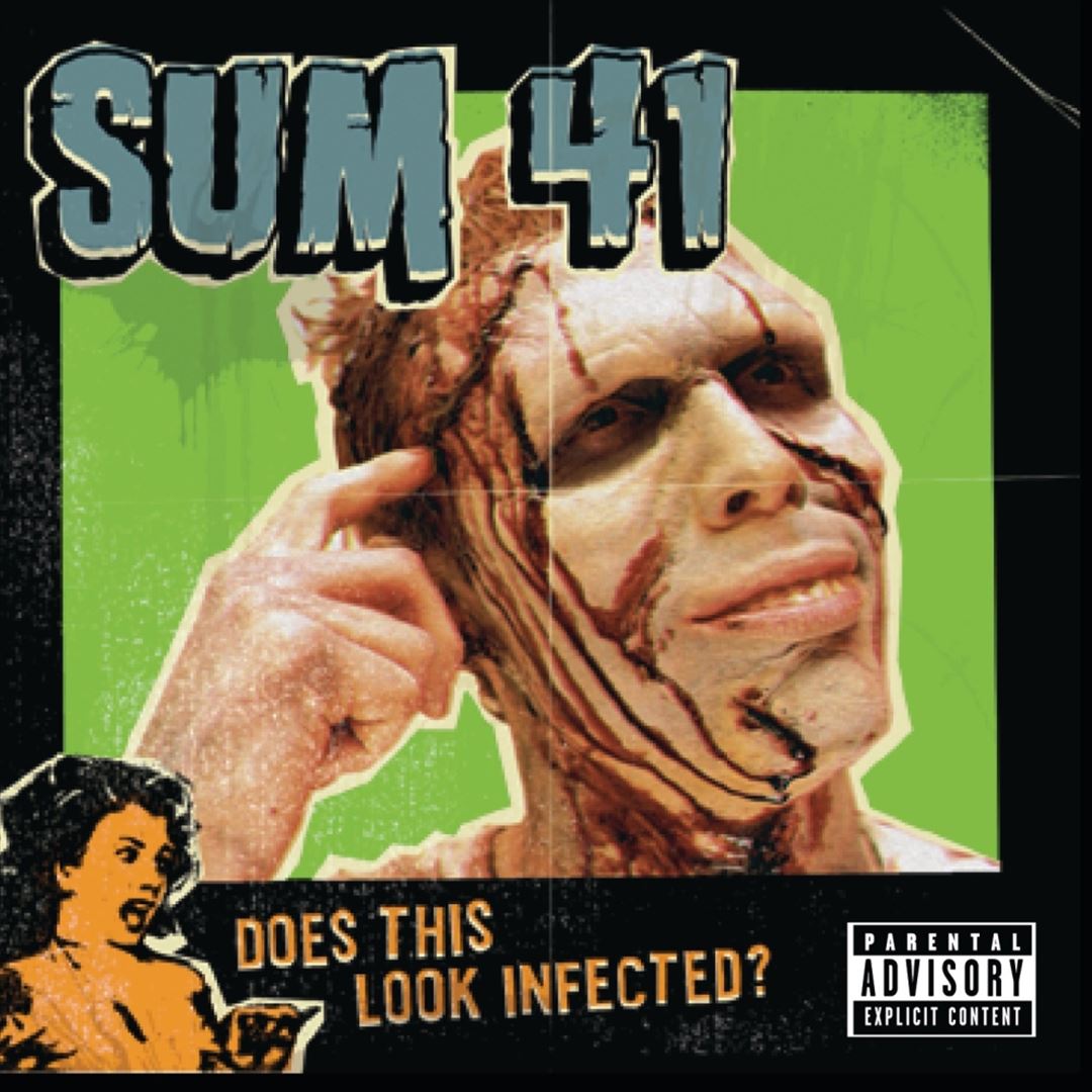Does This Look Infected? [Green/Blue LP] cover art
