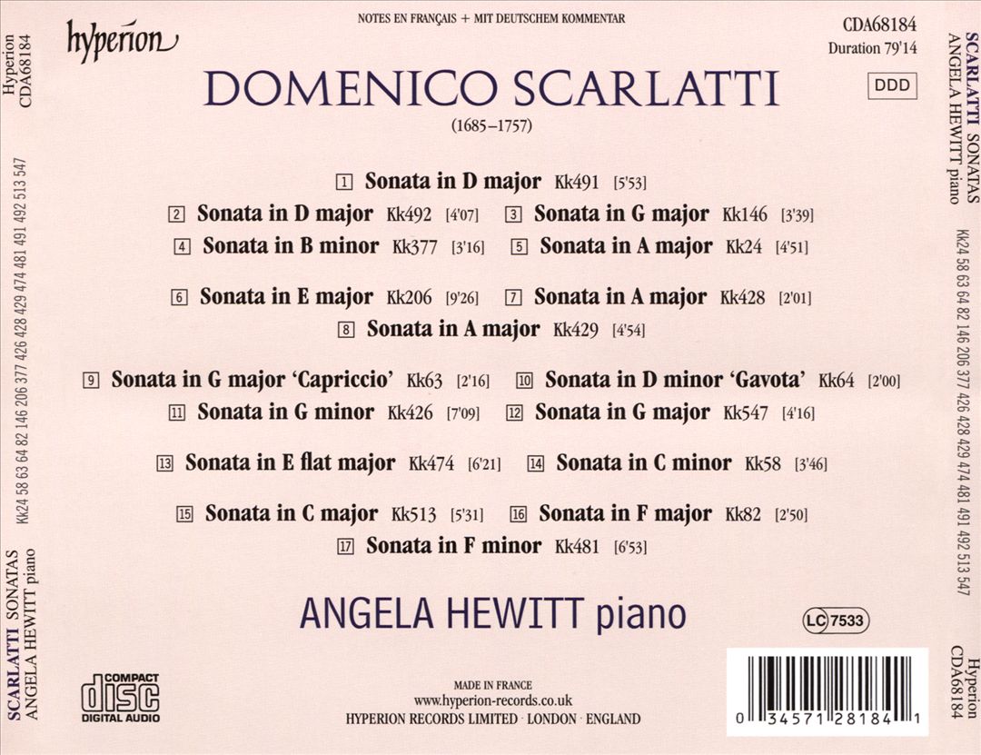 Domenico Scarlatti: Sonatas, Vol. 2 cover art