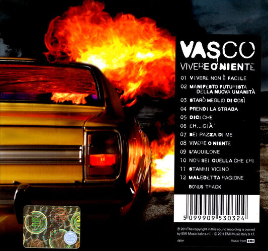 Vivere o Niente cover art