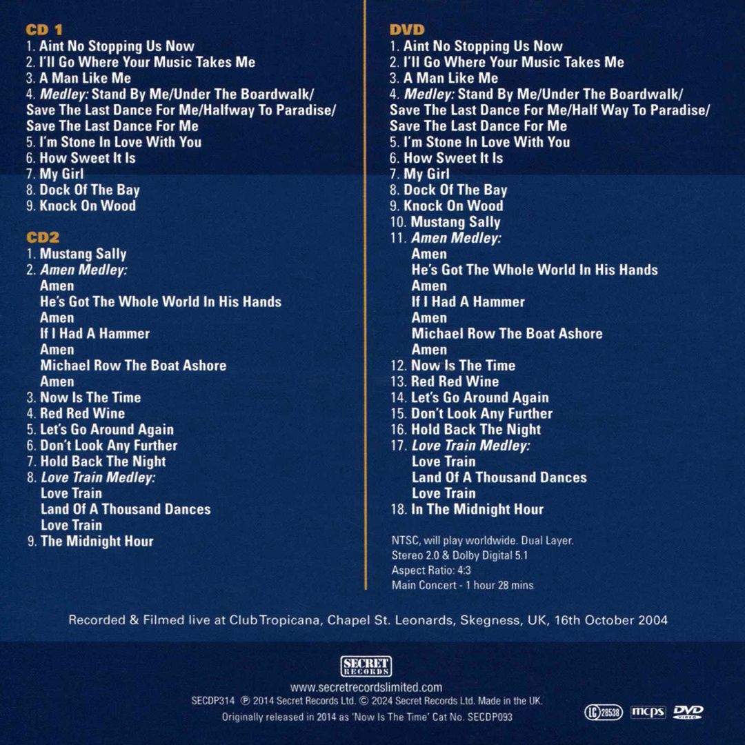 Now Is the Time [Best of Jimmy James & Vagabonds Live] cover art