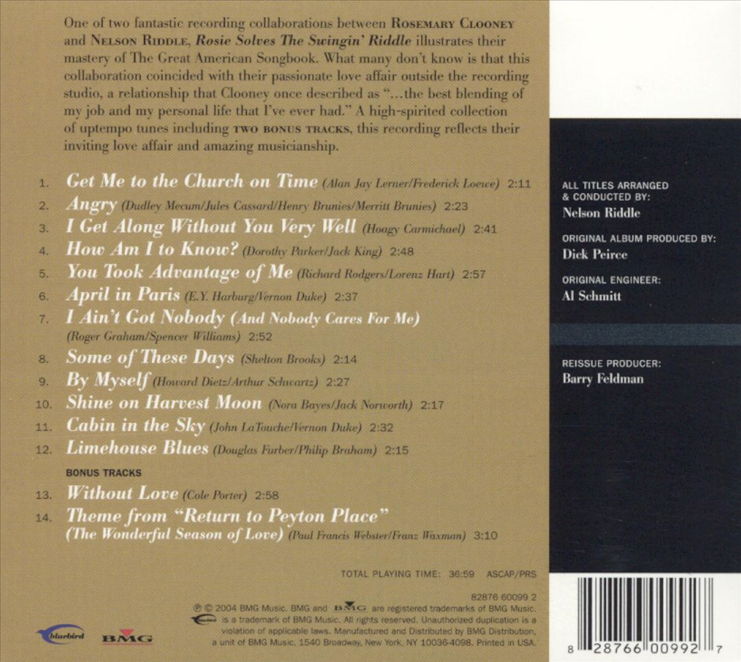 Rosie Solves the Swingin' Riddle! [Bonus Tracks] cover art
