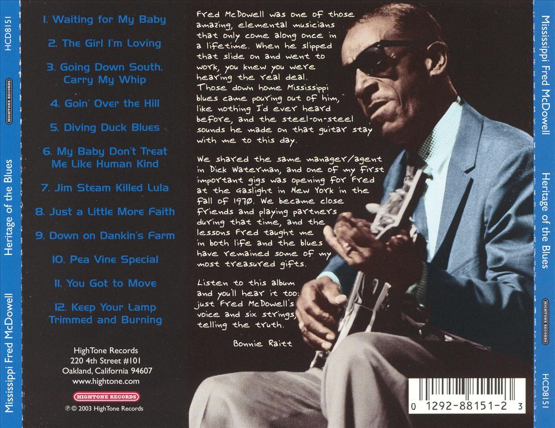 Heritage of the Blues cover art