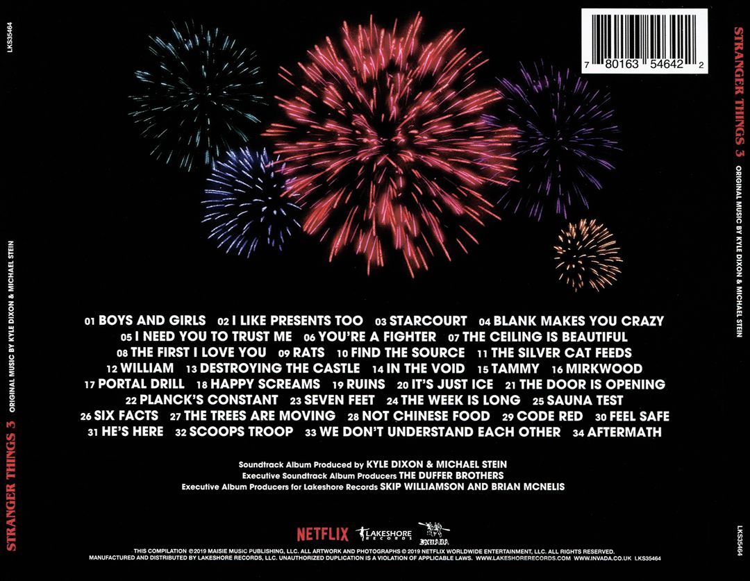 Stranger Things 3 [Original Score From the Netflix Original Series] cover art
