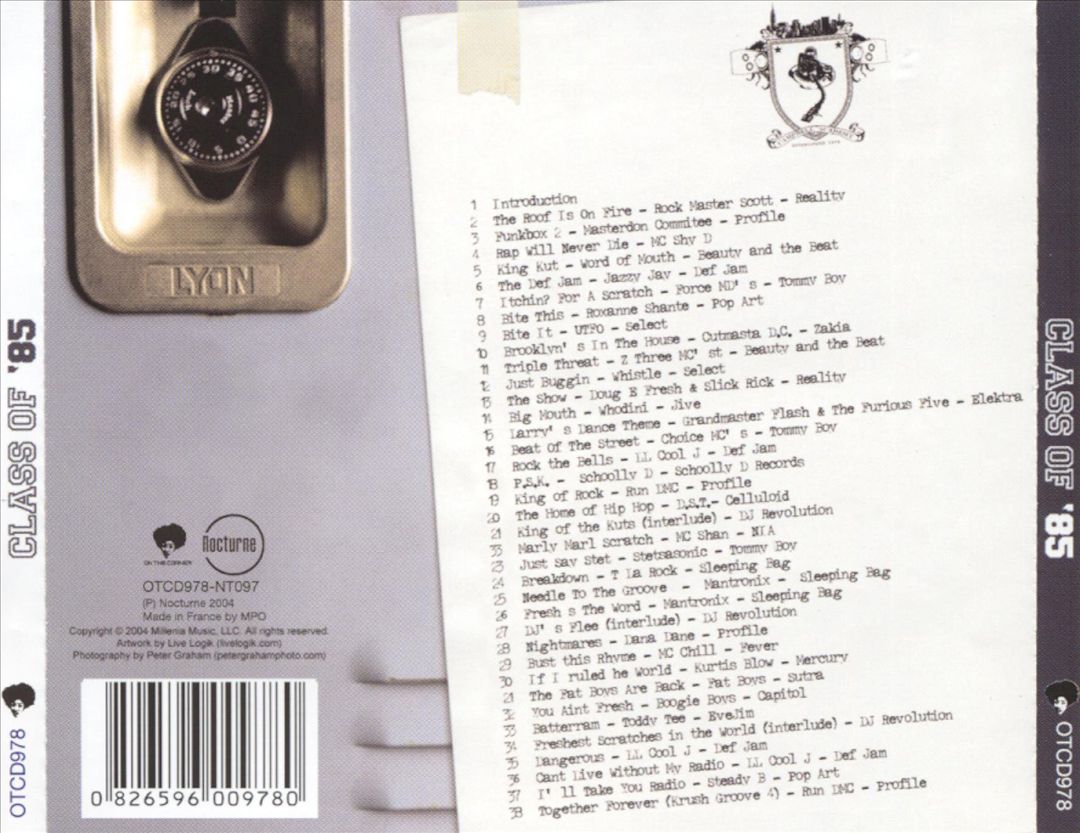 Class of 85 cover art