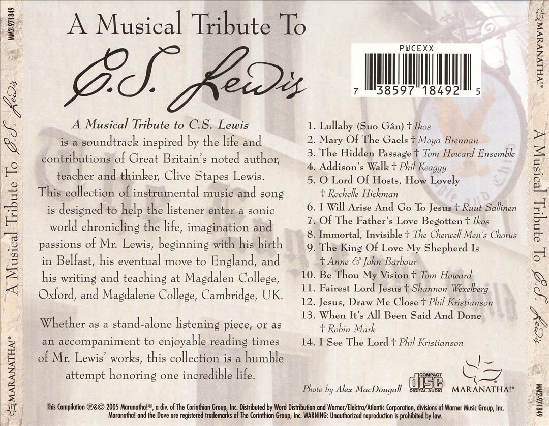 Musical Tribute to C.S. Lewis cover art