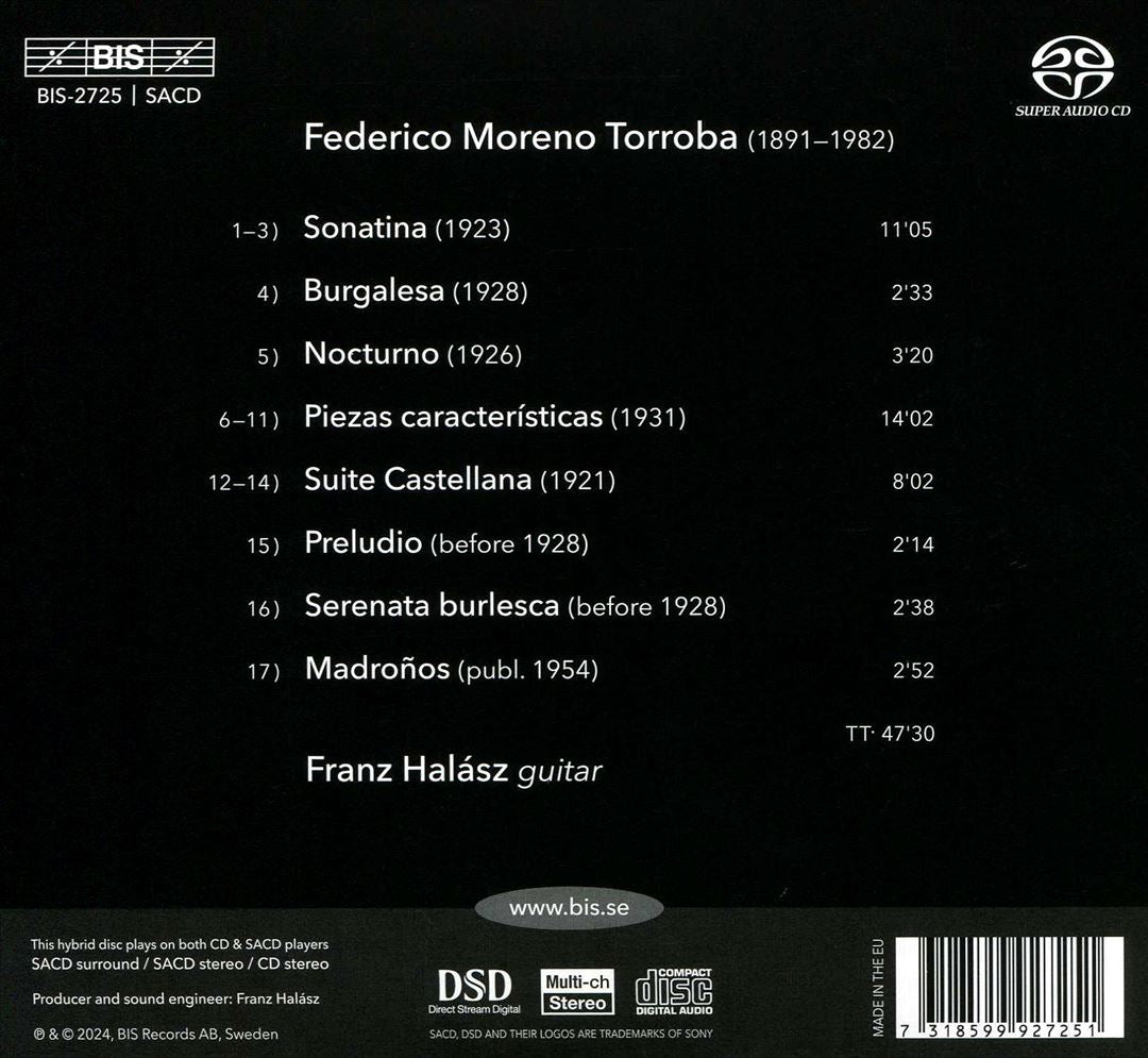Federico Moreno Torroba: La Voz de la Guitarra cover art