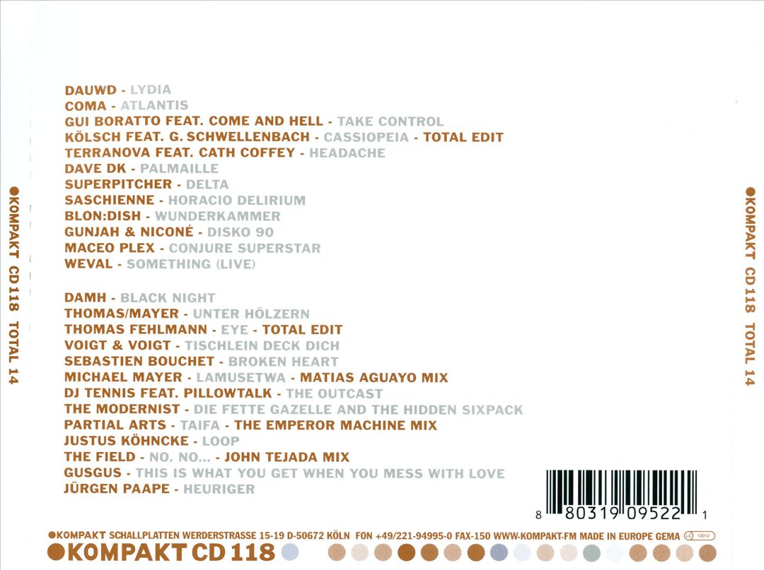 Total 14 cover art