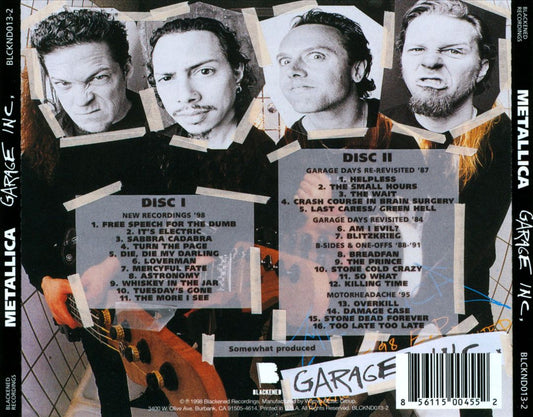 Garage, Inc. cover art