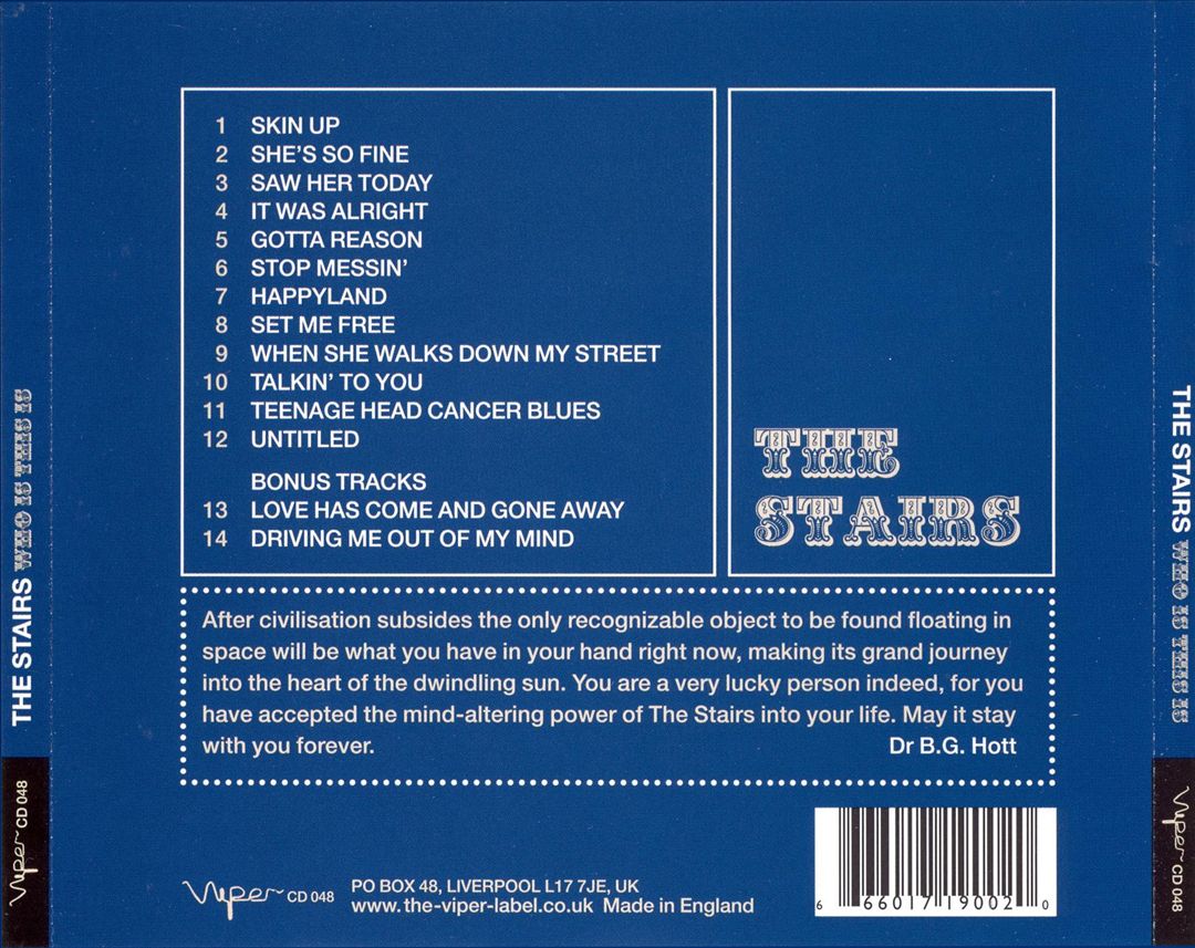 Who Is This Is cover art