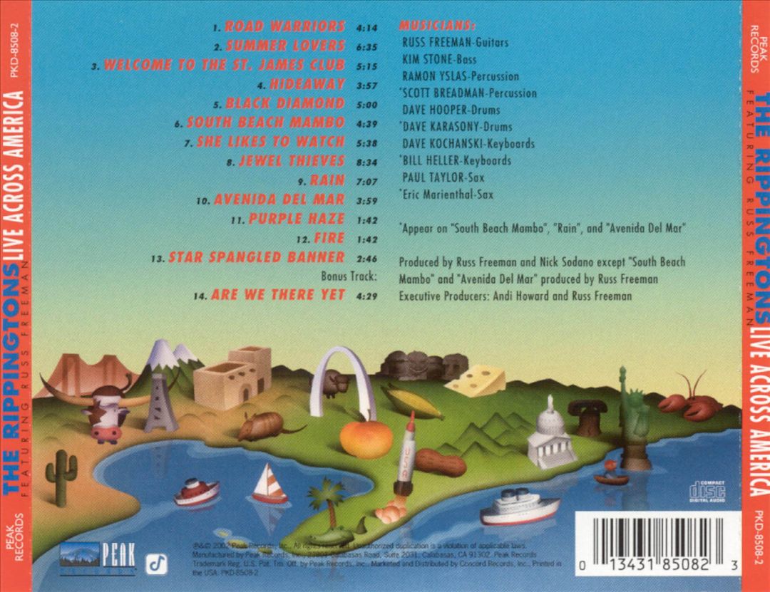 Live! Across America cover art