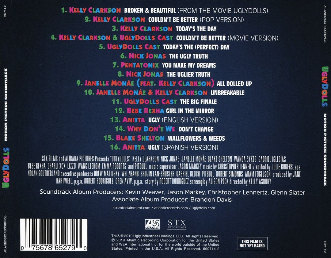 Ugly Dolls [Original Motion Picture Soundtrack] cover art