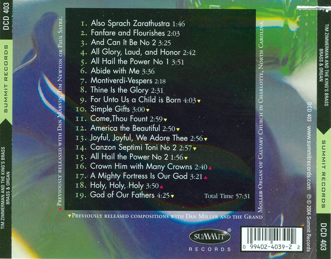 Best of Organ & Brass cover art