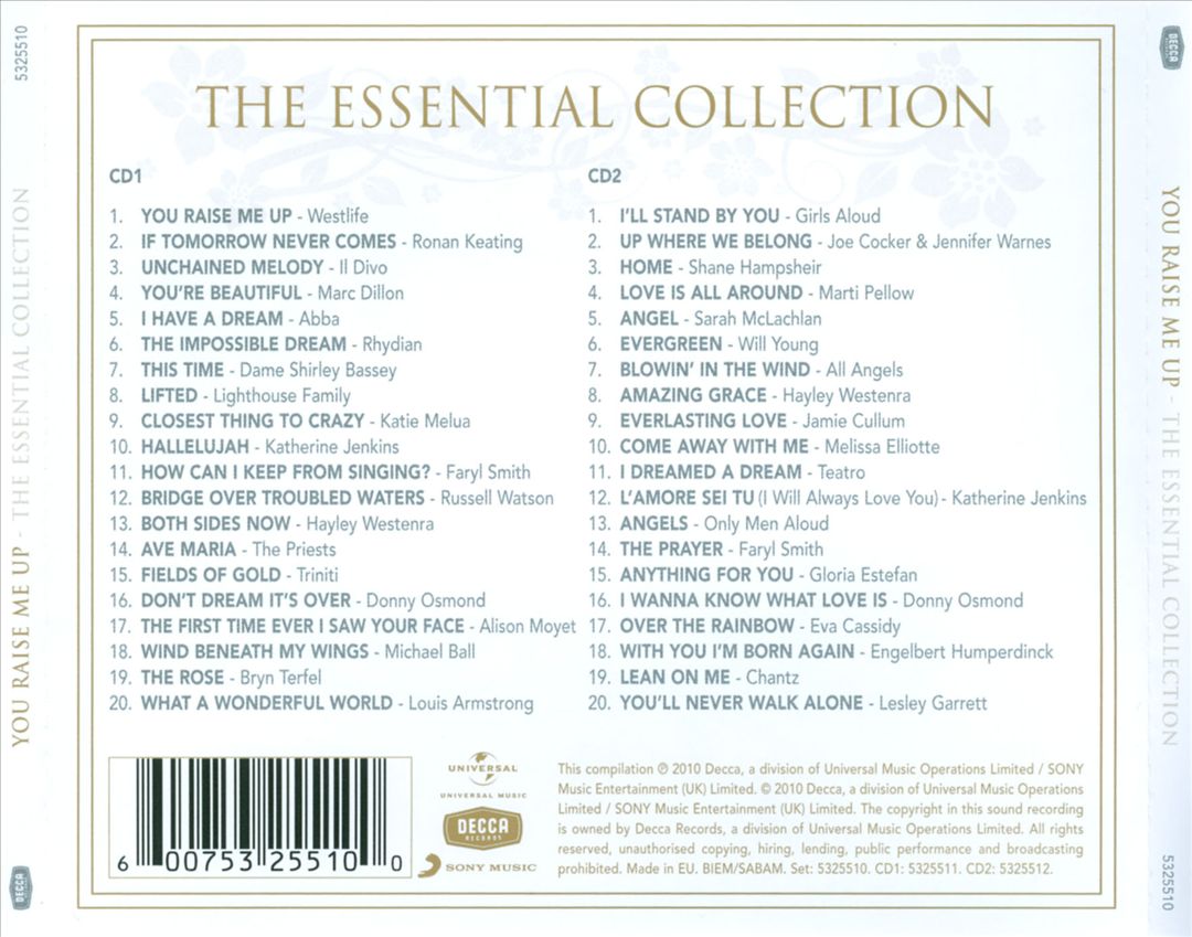 You Raise Me Up: The Essential Collection cover art