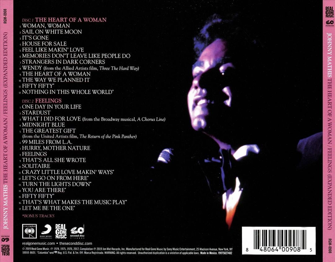 Heart of a Woman/Feelings cover art