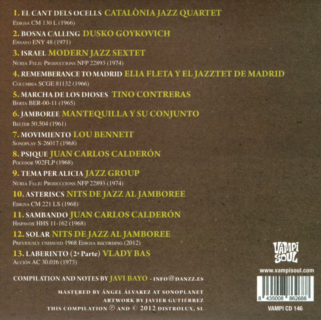 Fetén: Rare Jazz Recordings From Spain 1961-1974 cover art