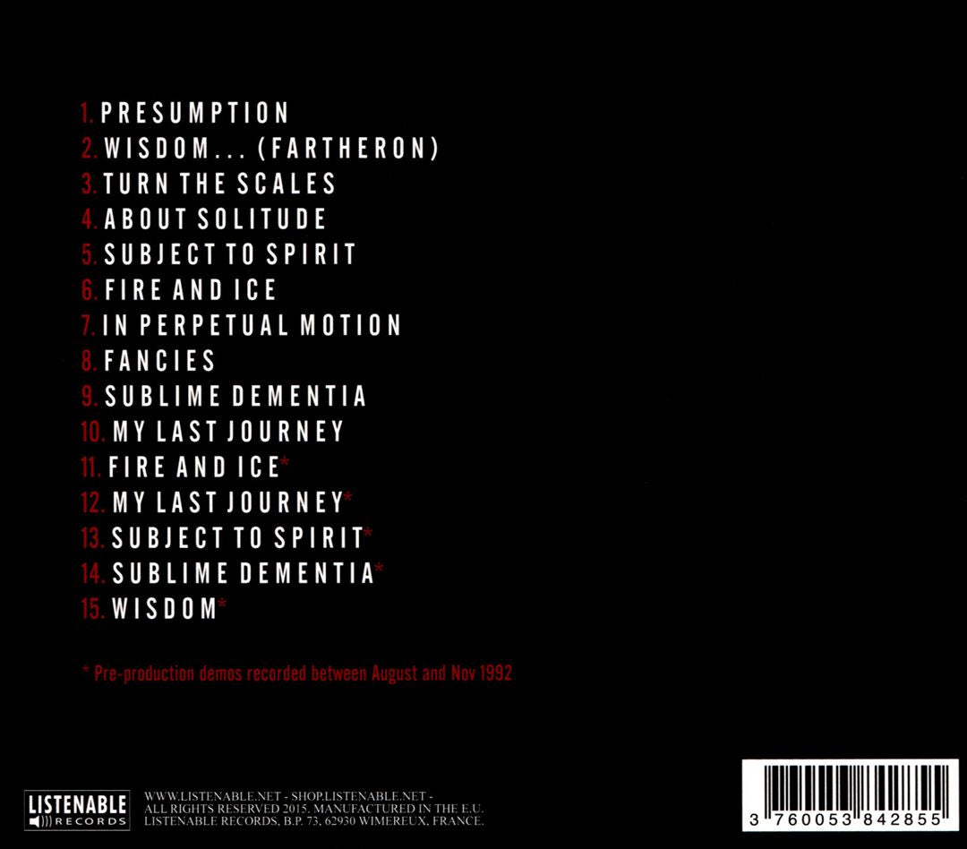 Sublime Dementia cover art